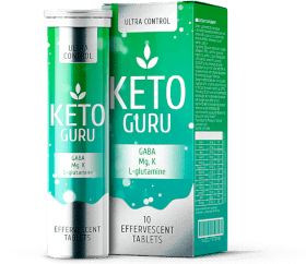 Comprimidos efervescentes Keto Guru