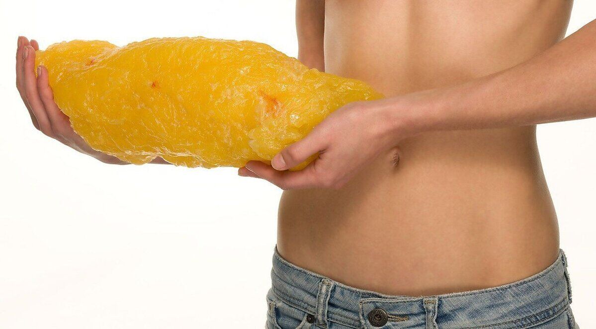 Garota humana gorda e magra